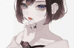 短发卡通头像女,萌感十足，展现个性魅力